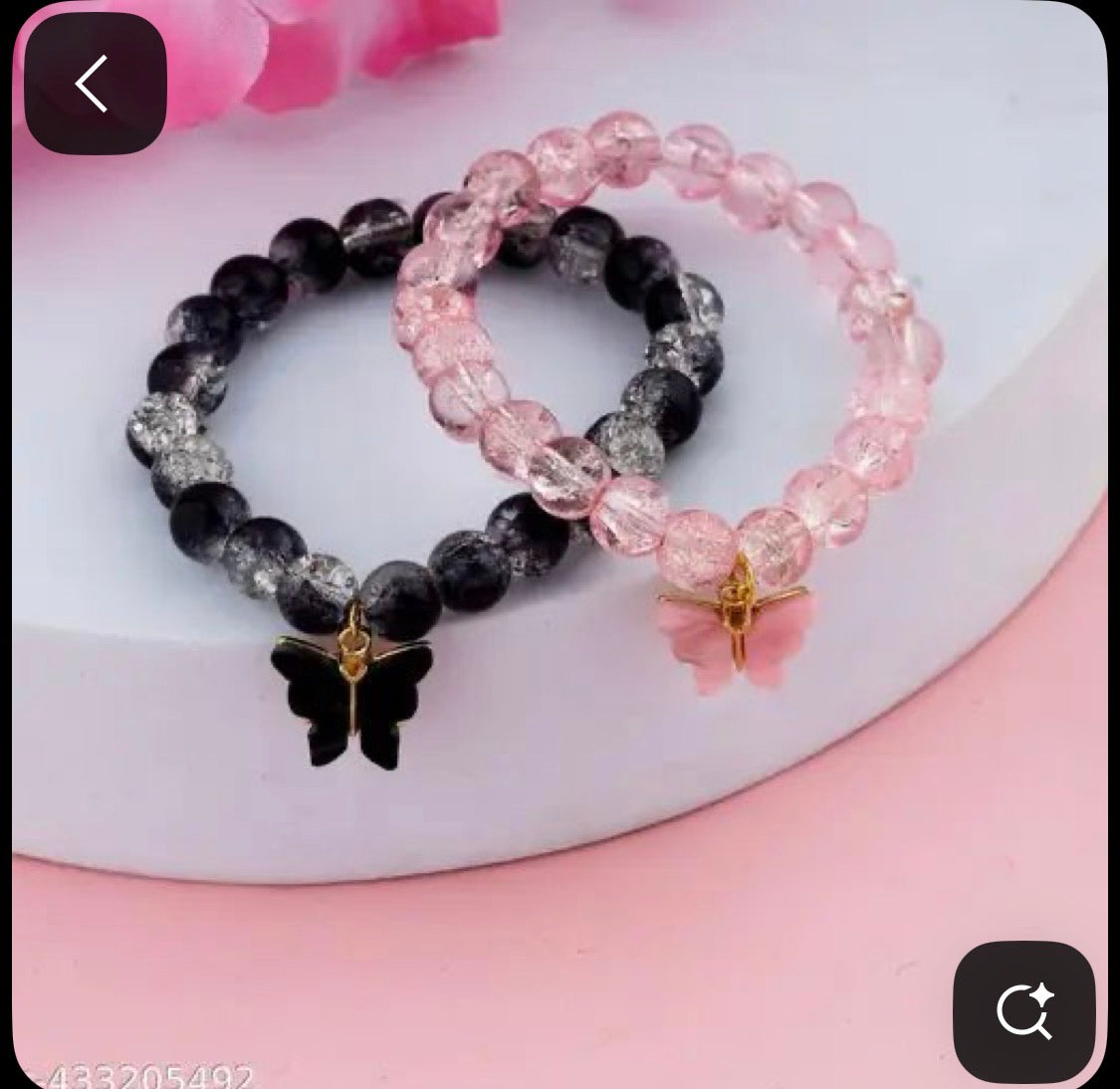 Butterfly Breaded Bracelet