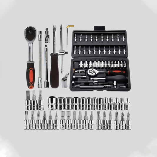Tool Kit 46 Pieces Drive Socket