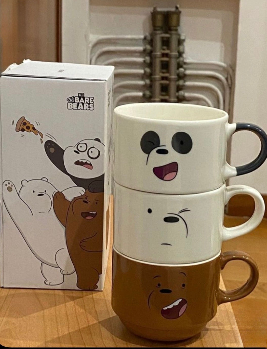 We Bare bears Mugs and Characters